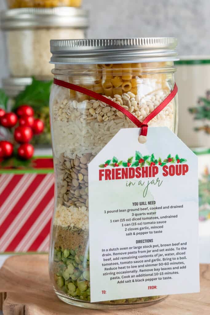 Friendship Soup Mix in a Jar - Attainable Sustainable®