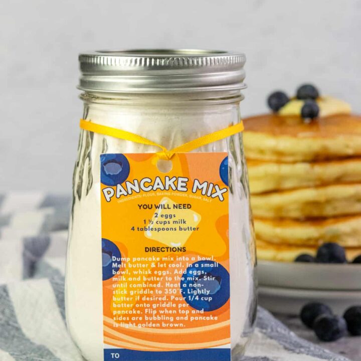 Pancake Mix in a Jar