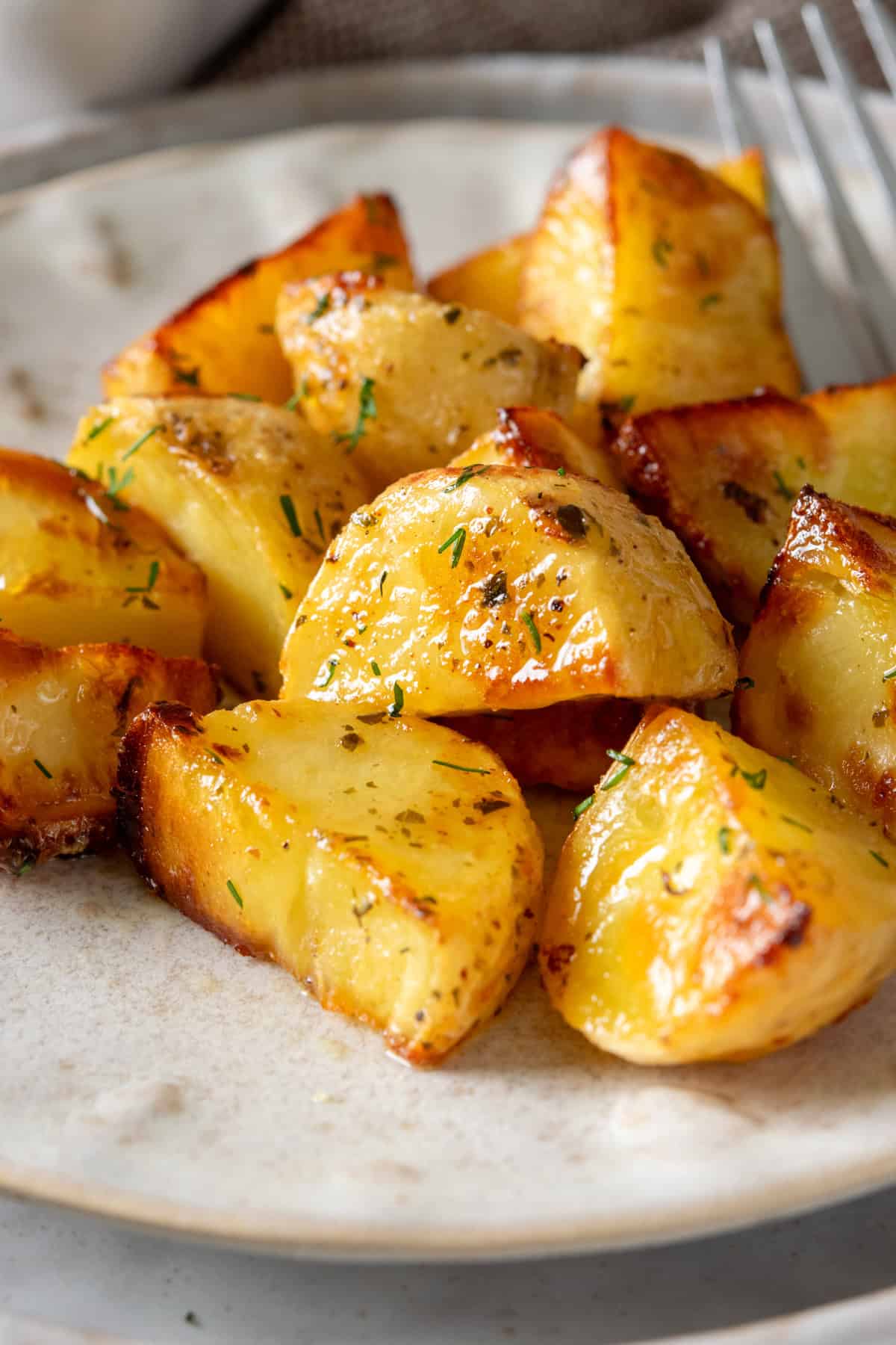 Crispy Ranch Roasted Potatoes (3-Ingredient Recipe) » Contained Cuisine